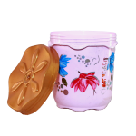 Flora Print Container ( plastic ) 2 L .