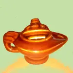 Aladdin Lamp (Ceramic)