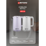ELECTRIC KETTLE 1.8LTR - COLOR (MEK-113)