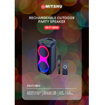 PARTY SPEAKER (8"X2)  (MHT-8806)